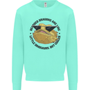 Bearded Dragons Are Like Little Dinosaurs Mens Sweatshirt Jumper Peppermint