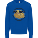 Bearded Dragons Are Like Little Dinosaurs Mens Sweatshirt Jumper Royal Blue