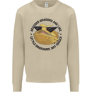 Bearded Dragons Are Like Little Dinosaurs Mens Sweatshirt Jumper Sand