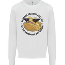 Bearded Dragons Are Like Little Dinosaurs Mens Sweatshirt Jumper White