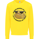 Bearded Dragons Are Like Little Dinosaurs Mens Sweatshirt Jumper Yellow