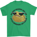 Bearded Dragons Are Like Little Dinosaurs Mens T-Shirt 100% Cotton Irish Green