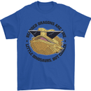 Bearded Dragons Are Like Little Dinosaurs Mens T-Shirt 100% Cotton Royal Blue