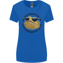 Bearded Dragons Are Like Little Dinosaurs Womens Wider Cut T-Shirt Royal Blue