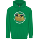 Bearded Dragons Like Little Dinosaurs Childrens Kids Hoodie Irish Green
