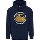 Bearded Dragons Like Little Dinosaurs Childrens Kids Hoodie Navy Blue