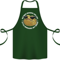 Bearded Dragons Like Little Dinosaurs Cotton Apron 100% Organic Forest Green