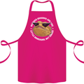 Bearded Dragons Like Little Dinosaurs Cotton Apron 100% Organic Pink