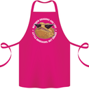 Bearded Dragons Like Little Dinosaurs Cotton Apron 100% Organic Pink