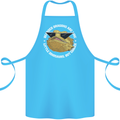 Bearded Dragons Like Little Dinosaurs Cotton Apron 100% Organic Turquoise