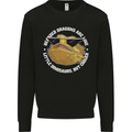 Bearded Dragons Like Little Dinosaurs Kids Sweatshirt Jumper Black