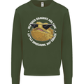 Bearded Dragons Like Little Dinosaurs Kids Sweatshirt Jumper Forest Green