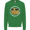 Bearded Dragons Like Little Dinosaurs Kids Sweatshirt Jumper Irish Green