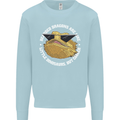 Bearded Dragons Like Little Dinosaurs Kids Sweatshirt Jumper Light Blue