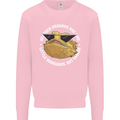 Bearded Dragons Like Little Dinosaurs Kids Sweatshirt Jumper Light Pink