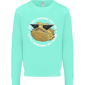Bearded Dragons Like Little Dinosaurs Kids Sweatshirt Jumper Peppermint
