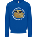 Bearded Dragons Like Little Dinosaurs Kids Sweatshirt Jumper Royal Blue