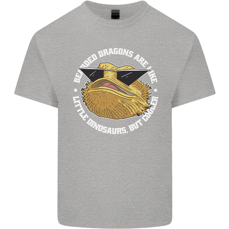 Bearded Dragons Like Little Dinosaurs Kids T-Shirt Childrens Sports Grey