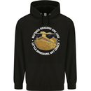 Bearded Dragons Like Little Dinosaurs Mens 80% Cotton Hoodie Black
