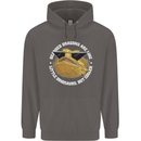 Bearded Dragons Like Little Dinosaurs Mens 80% Cotton Hoodie Charcoal