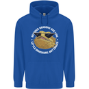 Bearded Dragons Like Little Dinosaurs Mens 80% Cotton Hoodie Royal Blue