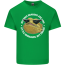 Bearded Dragons Like Little Dinosaurs Mens Cotton T-Shirt Tee Top Irish Green