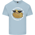 Bearded Dragons Like Little Dinosaurs Mens Cotton T-Shirt Tee Top Light Blue