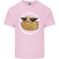 Bearded Dragons Like Little Dinosaurs Mens Cotton T-Shirt Tee Top Light Pink