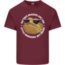 Bearded Dragons Like Little Dinosaurs Mens Cotton T-Shirt Tee Top Maroon
