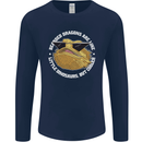 Bearded Dragons Like Little Dinosaurs Mens Long Sleeve T-Shirt Navy Blue