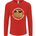 Bearded Dragons Like Little Dinosaurs Mens Long Sleeve T-Shirt Red