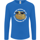 Bearded Dragons Like Little Dinosaurs Mens Long Sleeve T-Shirt Royal Blue