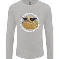 Bearded Dragons Like Little Dinosaurs Mens Long Sleeve T-Shirt Sports Grey