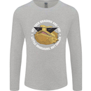 Bearded Dragons Like Little Dinosaurs Mens Long Sleeve T-Shirt Sports Grey