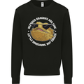 Bearded Dragons Like Little Dinosaurs Mens Sweatshirt Jumper Black