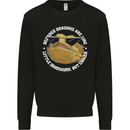 Bearded Dragons Like Little Dinosaurs Mens Sweatshirt Jumper Black
