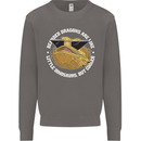Bearded Dragons Like Little Dinosaurs Mens Sweatshirt Jumper Charcoal