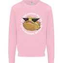 Bearded Dragons Like Little Dinosaurs Mens Sweatshirt Jumper Light Pink