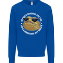 Bearded Dragons Like Little Dinosaurs Mens Sweatshirt Jumper Royal Blue