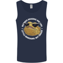 Bearded Dragons Like Little Dinosaurs Mens Vest Tank Top Navy Blue
