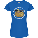 Bearded Dragons Like Little Dinosaurs Womens Petite Cut T-Shirt Royal Blue