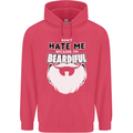 Beardiful Funny Beard Childrens Kids Hoodie Heliconia