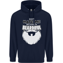 Beardiful Funny Beard Childrens Kids Hoodie Navy Blue