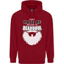 Beardiful Funny Beard Childrens Kids Hoodie Red
