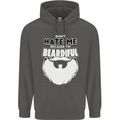 Beardiful Funny Beard Childrens Kids Hoodie Storm Grey