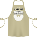 Beardiful Funny Beard Cotton Apron 100% Organic Khaki