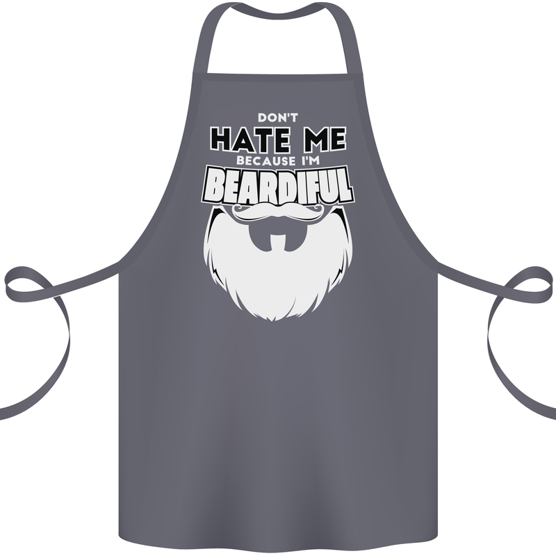 Beardiful Funny Beard Cotton Apron 100% Organic Steel