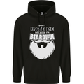 Beardiful Funny Beard Mens 80% Cotton Hoodie Black