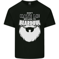 Beardiful Funny Beard Mens Cotton T-Shirt Tee Top Black