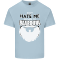 Beardiful Funny Beard Mens Cotton T-Shirt Tee Top Light Blue